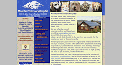 Desktop Screenshot of mtnvet.com